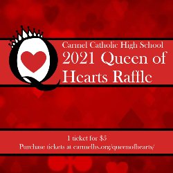 Queen Of Hearts 50 50 Raffle Carmel Catholic High School